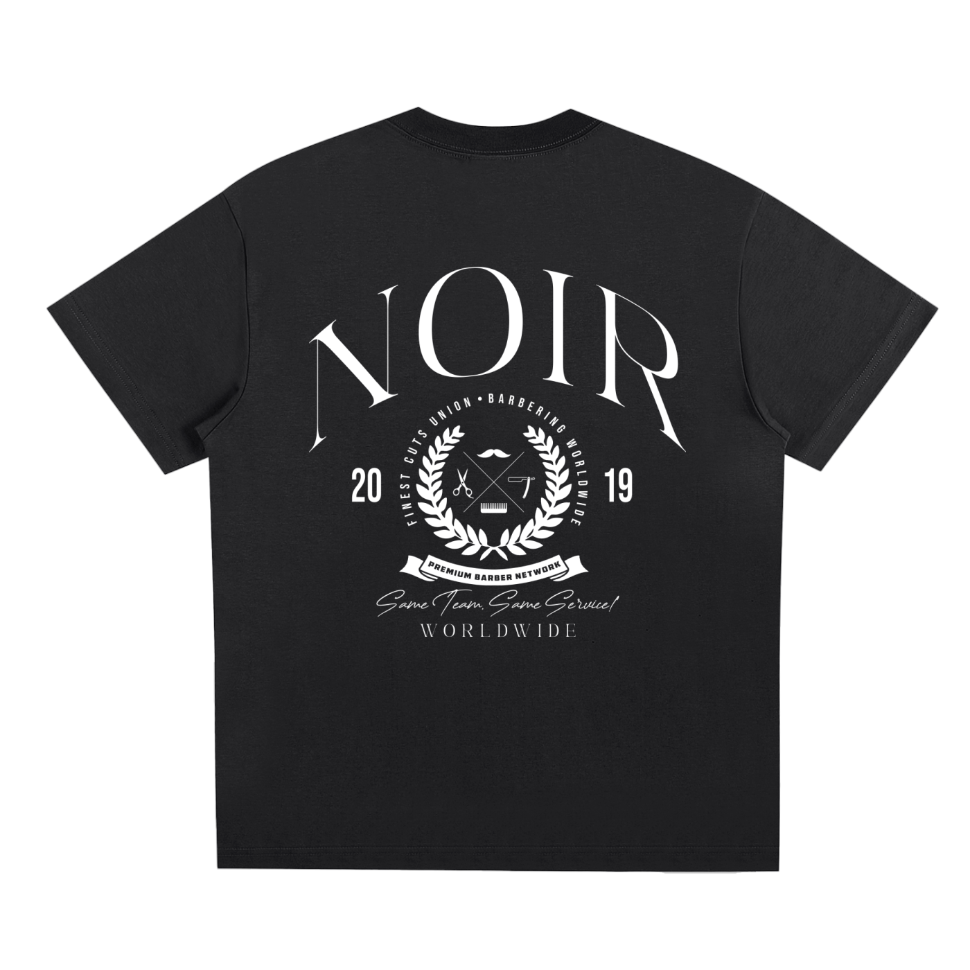 Tee 1 - Noir Barber Shop - Sorona Quick-Dry Cooling T-shirt